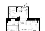 Großzügige 3-Zimmer-Wohnung mit über 31 m² großer Wohnküche,1030 Wien