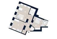 Heller 3-Zimmer-Erstbezug mit Loggia in den ruhigen Innenhof