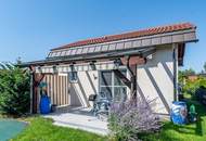 Auszeit am See – Gepflegtes Gartenhaus in Pucking