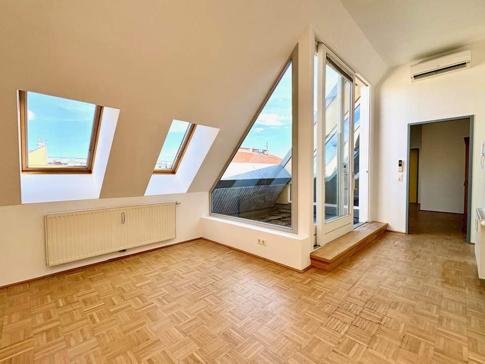 🌻ZAUBERHAFTE DG-WOHNUNG MIT OST-TERRASSE UND KLIMAANLAGE AB 1.3.