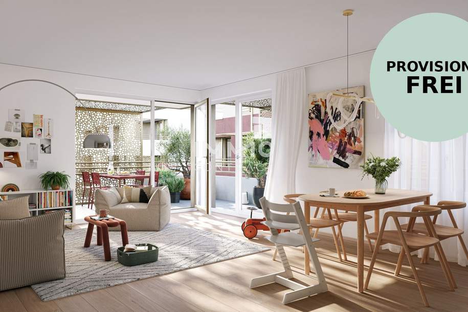 Frühstück in der Sonne genießen! Provisionsfreie 3 Zimmer mit Balkon, Wohnung-kauf, 268.770,€, 1230 Wien 23., Liesing