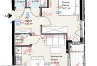 Wohnen im Bel Atrium: Zwei Zimmer Neubau Wohnung mit Balkon, inkl. Stellplatz und vielen Extras