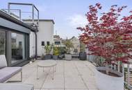 Stilvolle Dachgeschoßwohnung auf zwei Ebenen mit Außenflächen im begehrten 18. Wiener Gemeindebezirk