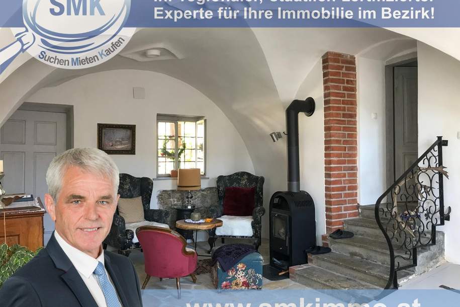 Historischer Winzerhof mit Presshaus und Weinkeller!, Haus-kauf, 590.000,€, 3492 Krems(Land)