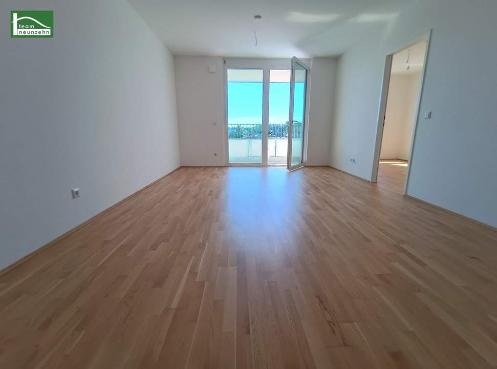 Traumhafte 2-Zimmer-Erstbezugswohnung - Steingötterhof: Stadt trifft Natur