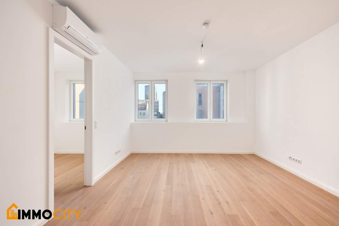 Dachtraum ZU MIETEN, 2 Zimmer + Balkon, Erstklassige Ausstattung Klimatisiert! im historischen 3.Bezirk!