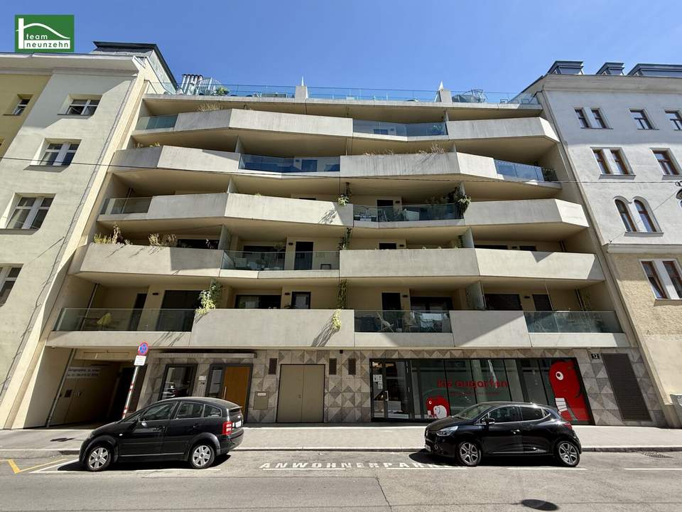 Lichtdurchflutete 2-Zimmer-Wohnung mit voll ausgestatteter Küche im 2. Bezirk