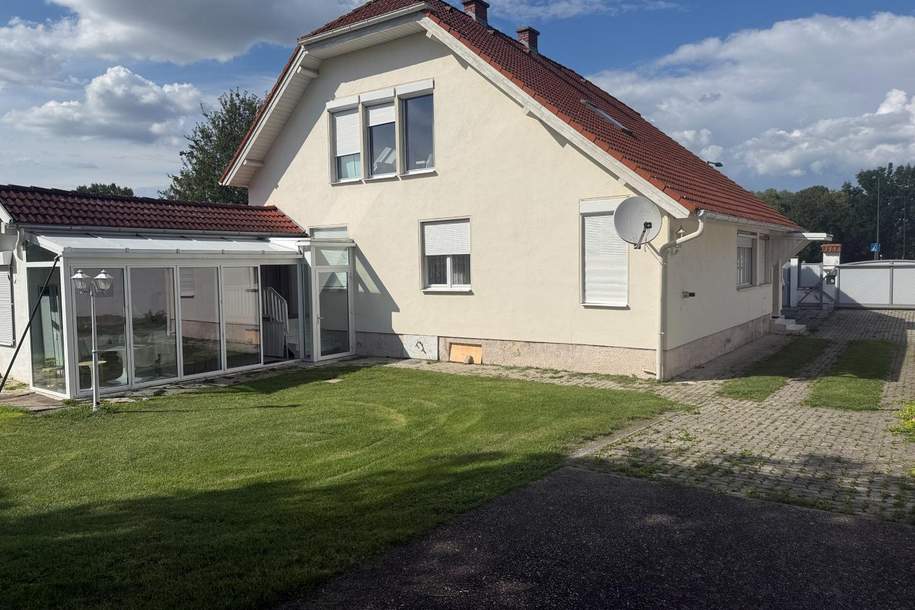 Villa mit Wintergarten und Nebengebäude, Haus-kauf, 399.999,€, 2474 Neusiedl am See