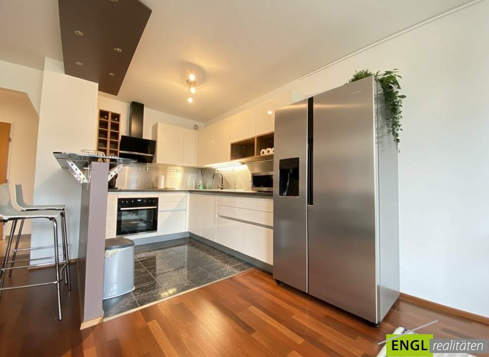Perfekte 3-Zimmer Designwohnung für 2 Personen mit Tiefgarage und allgemeiner Terrasse Nähe U3