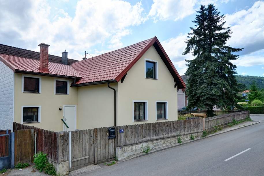 Einfamilienhaus mit Garten in Pottschach - Ternitz, Haus-kauf, 184.000,€, 2630 Neunkirchen