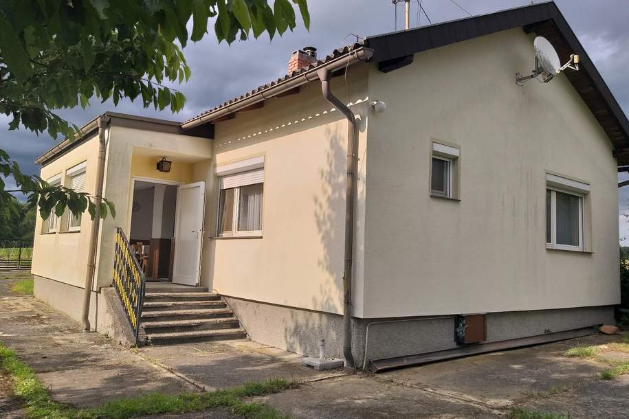 Wohnhaus mit Nebengebäude und großem 4721 m2 Baugrund, auch gewerblich nutzbar (Provisionsfrei), Haus-kauf, 205.000,€, 7472 Oberwart
