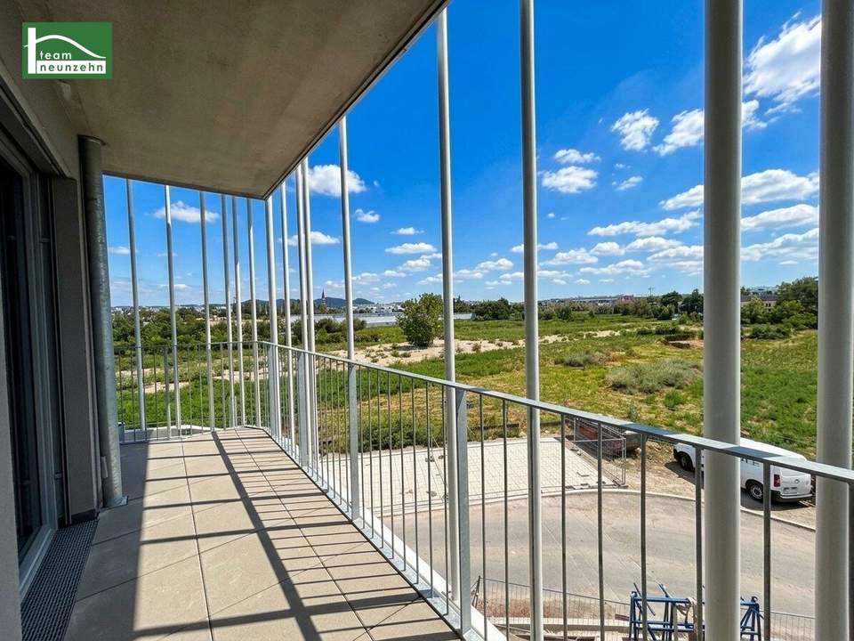 Erstbezug nahe der Alten Donau – Moderne 2-Zimmer-Wohnung mit großzügigem Balkon in 1210 Wien