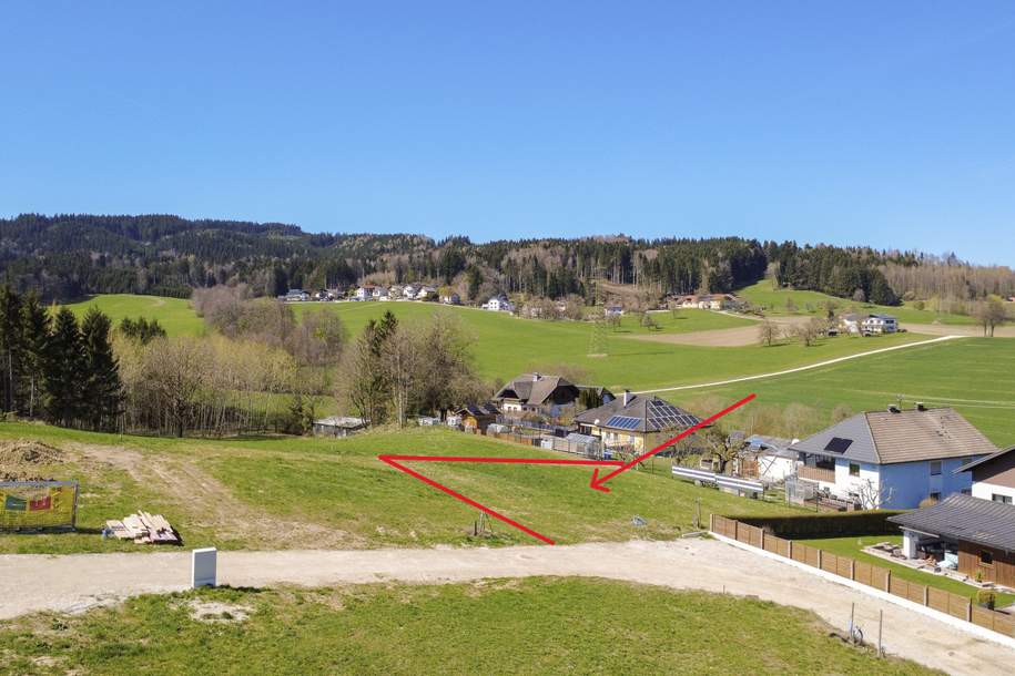 Aufgeschlossenes Grundstück in Aigen/Ampflwang!, Grund und Boden-kauf, 93.495,€, 4843 Vöcklabruck