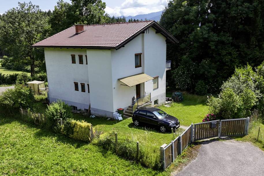 Ländliche Ruhe trifft Gestaltungsfreiheit – Haus mit großem Garten bei Ferndorf, Haus-kauf, 229.000,€, 9702 Villach Land