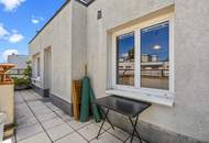 Moderne 1-Zi DG Wohnung mit Terrasse in 1140 Wien – vollrenoviert!