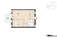 Ruhige 2-Zimmer Wohnung in guter Wohnlage - provisionsfreier Erstbezug!