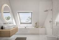 94 m² Dachgeschoss-Maisonette mit Terrasse und Dachterrasse | 38 m² Freifläche, 3 Zimmer