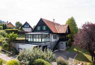 Einfamilienhaus mit Wintergarten, Sauna, Weinkeller & Weitblick in Ratsch an der Weinstraße