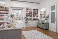 EXKLUSIVE 4 ZIMMER-ALTBAUWOHNUNG MIT TERRASSE IN BESTLAGE