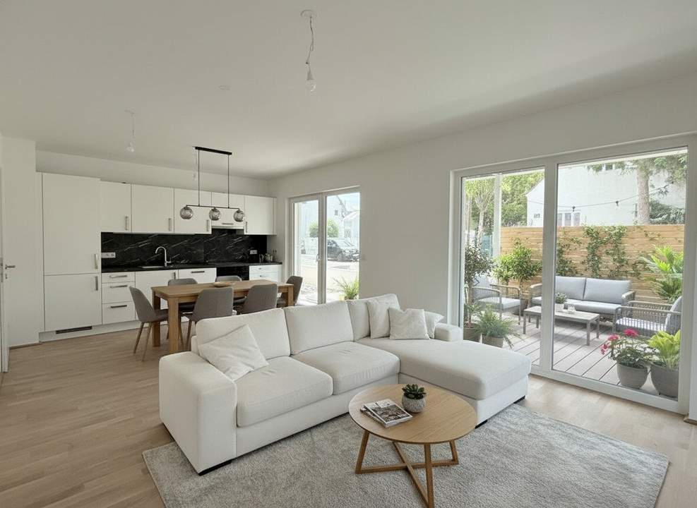 Traumhafte Dreizimmerwohnung mit Garten in U-Bahn Nähe