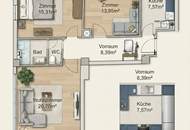 Attraktive 3-Zimmer-Wohnung mit Loggia in begehrter Lage des 6. Wiener Bezirks!