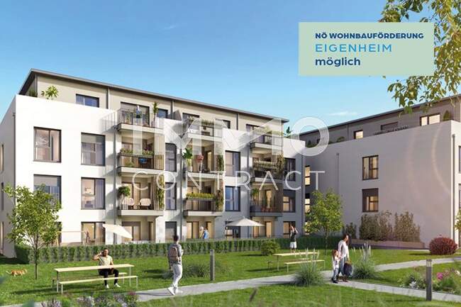 Alleine oder zu Zweit!Neubau und Provisionsfrei!, Wohnung-kauf, 187.500,€, 3100 Sankt Pölten(Stadt)