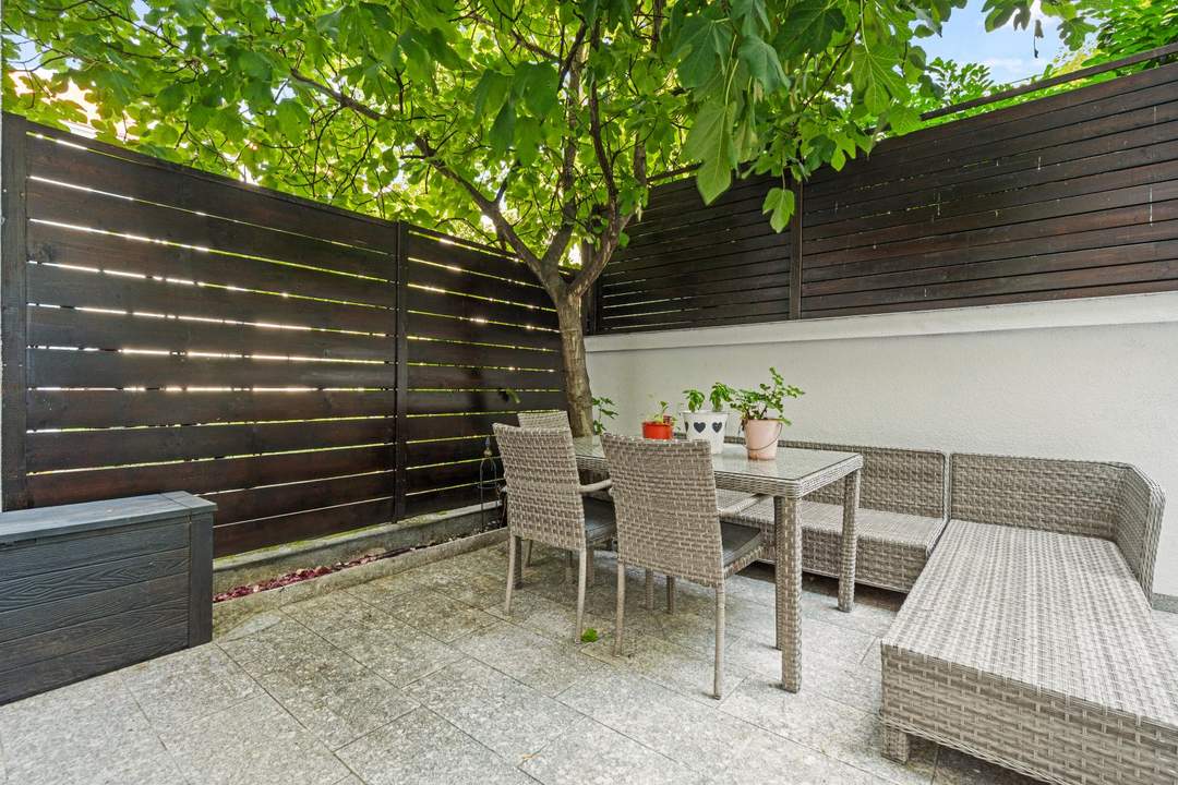 „Mein kleines Gartenparadies inmitten der Stadt!“