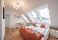 ++ SB1 ++ 2-Zimmer DG-Erstbezug mit Balkon und 360° Panorama-Dachterrasse