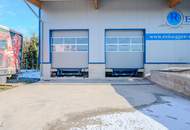 Halle mit Verladerampen