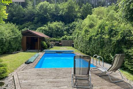 Doppelhaushälfte Hinterbrühl/Weissenbach mit Pool großer Terrasse und gemütlichen Garten, Haus-kauf, 599.000,€, 2371 Mödling