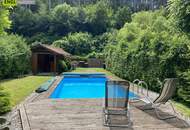 Doppelhaushälfte Hinterbrühl/Weissenbach mit Pool großer Terrasse und gemütlichen Garten