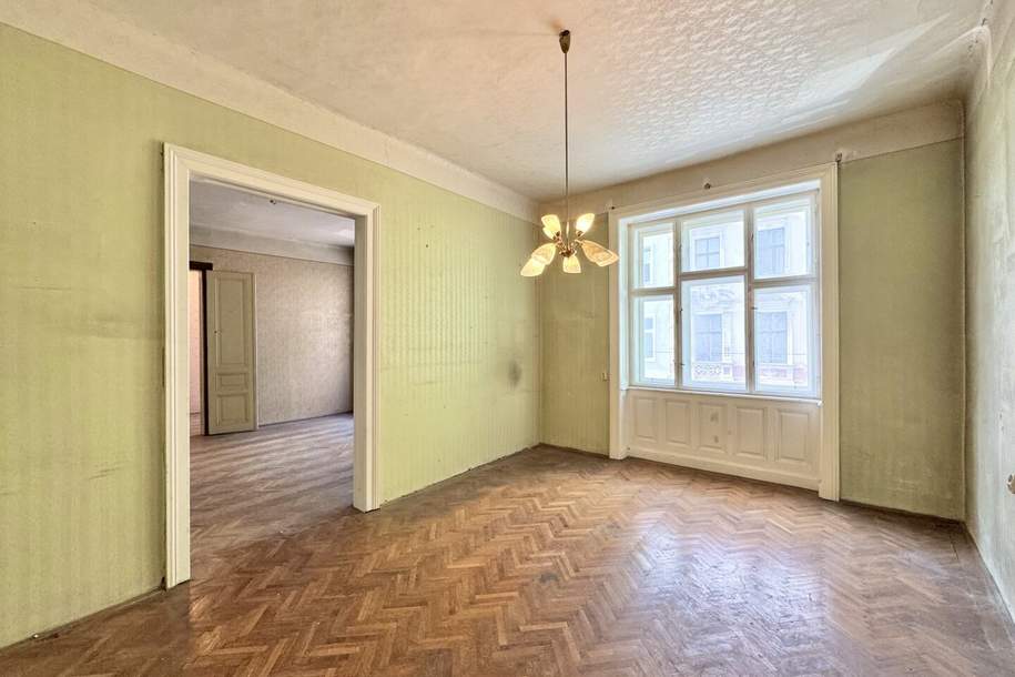 Sehr schöne Liegenschaft! Altbau zum Sanieren nächst Alser Straße und AKH, Wohnung-kauf, 695.000,€, 1080 Wien 8., Josefstadt