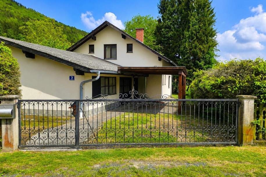 Anlegerobjekt mit Wohnrecht – Einfamilienhaus in ruhiger Lage mit Werkstatt und Sauna, Haus-kauf, 135.000,€, 7434 Oberwart