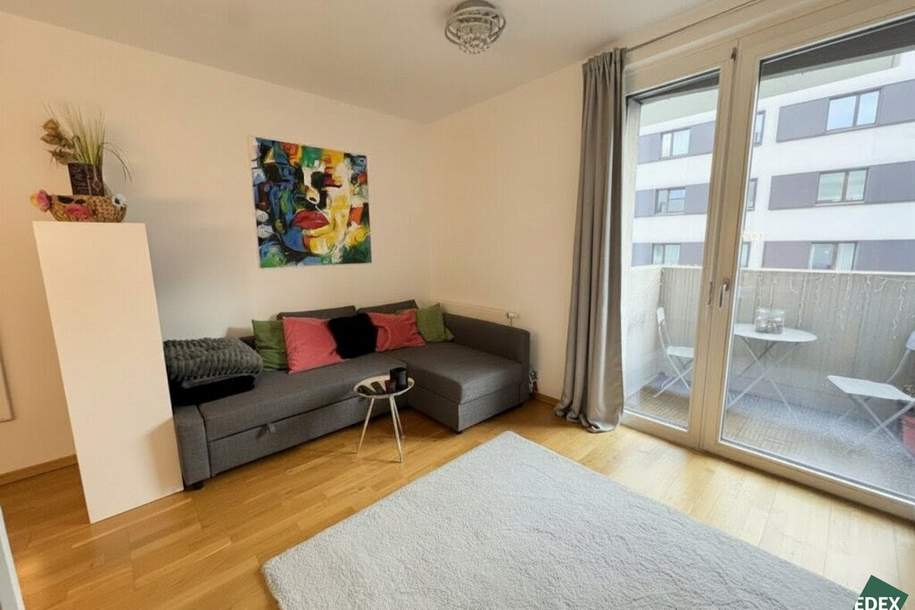 Charmante 2-Zimmer Wohnung mit Balkon - direkt beim Eurogate, Wohnung-miete, 999,37,€, 1030 Wien 3., Landstraße