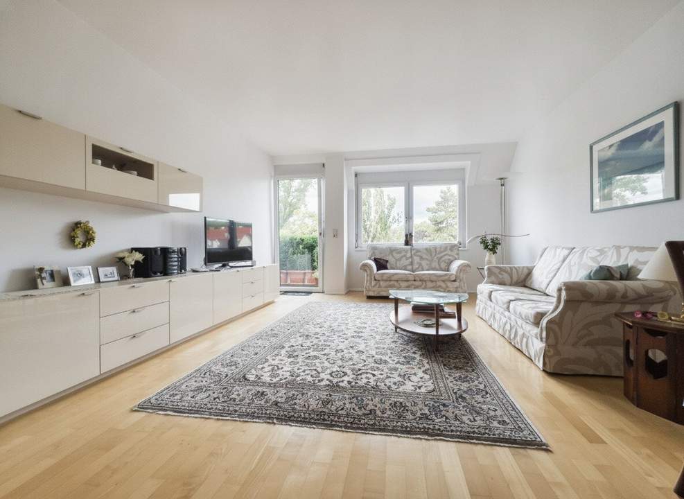 Eine Wohnung zum Wohlfühlen - 3-Zimmer-Wohnung mit West-Außenfläche inklusive Küche & Garage – Ruhe, Grünblick und perfekte Anbindung