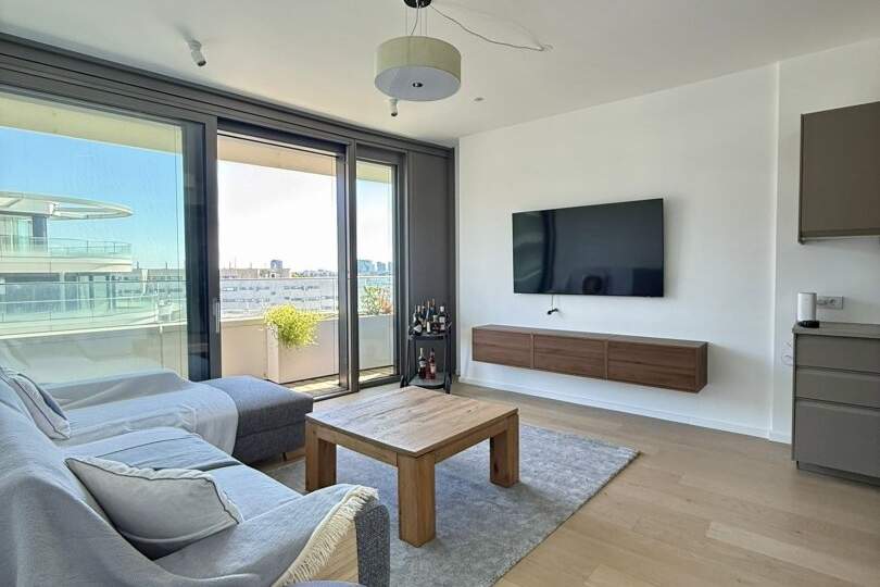 High-End Living in den DANUBE FLATS – 3 Zimmer mit Traumbalkon & Fernblick, Wohnung-miete, 2.500,00,€, 1220 Wien 22., Donaustadt