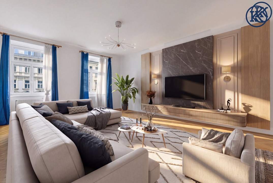 Elegante Altbauwohnung mit Geschichte im Herzen des 8. Bezirks