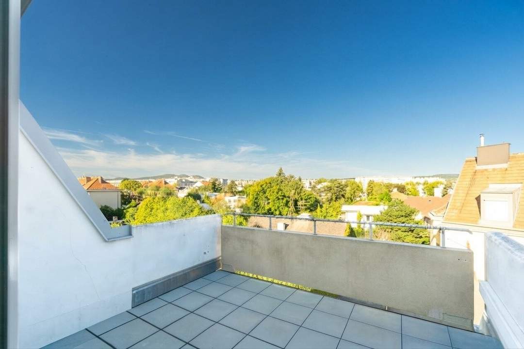 2-Zimmer Dachgeschoß-Wohnung mit Terrasse in Atzgersdorf