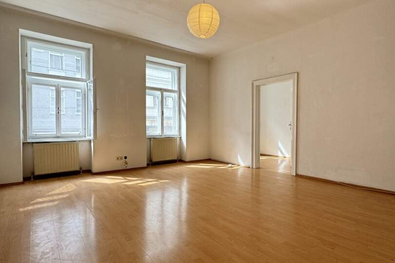 Sanierungsbedürftige 3-Zimmer-Wohnung mit Balkon in 1080 Wien zu kaufen!, Wohnung-kauf, 412.700,€, 1080 Wien 8., Josefstadt