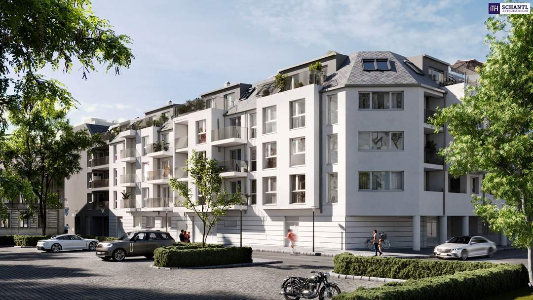 ZUM JUNGBRUNNEN! Familien-HIT im Dachgeschoss! 4 Zimmer + 2 Loggien + Beste Infrastruktur + Hochwertige Materialien + Garagenplatz optional!