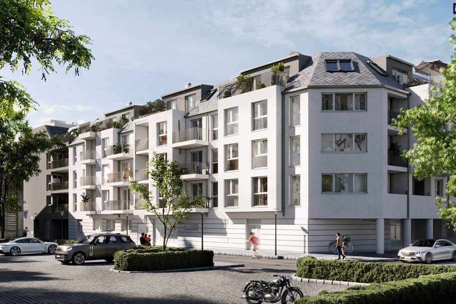 ZUM JUNGBRUNNEN! Familien-HIT im Dachgeschoss! 4 Zimmer + 2 Loggien + Beste Infrastruktur + Hochwertige Materialien + Garagenplatz optional!, Wohnung-kauf, 425.000,€, 2130 Mistelbach