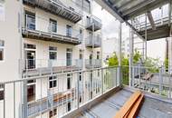 Moderne 2-Zimmer-Wohnung mit offener Wohnküche und Balkon