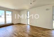 Terrassentraum: Moderne, helle 3-Zimmer-Wohnung mit Grünblick im Erstbezug - provisionsfrei!