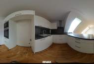 Sommer, Sonne, Maisonettewohnung mit sonniger Dachterrasse
