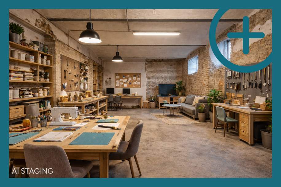 WERKSTÄTTE IM SOUTERRAIN | BARAWITZKAGASSE | VIEL POTENZIAL, Gewerbeobjekt-kauf, 105.000,€, 1190 Wien 19., Döbling