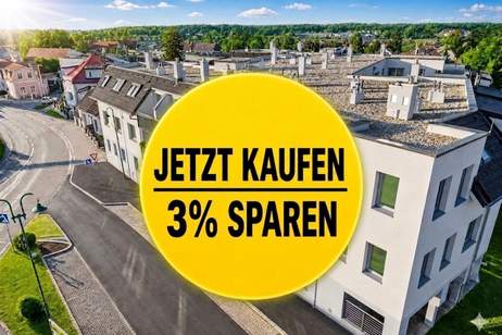 ++ NUR NOCH 6 WOHNUNGEN ++ 3 % Preisvorteil, Wohnung-kauf, 329.000,€, 3423 Tulln