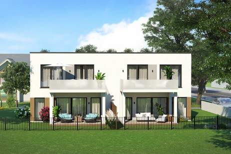 ++ BAUBEGINN demnächst ++ DOPPELHAUSPROJEKT, Haus-kauf, 590.000,€, 2201 Korneuburg