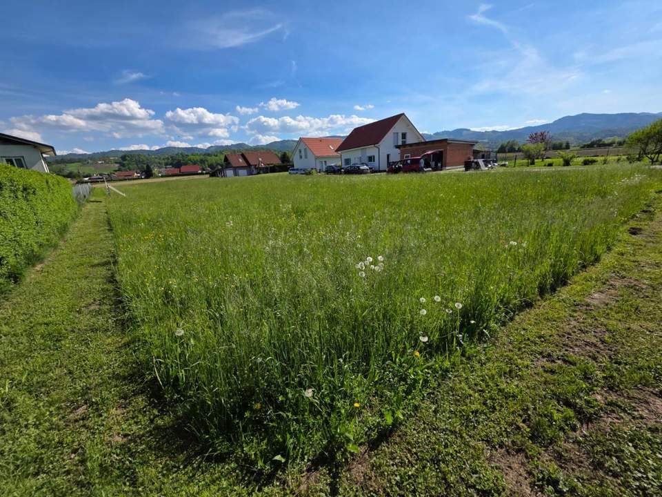 Ebenes & sonniges Baugrundstück in der Südsteiermark!