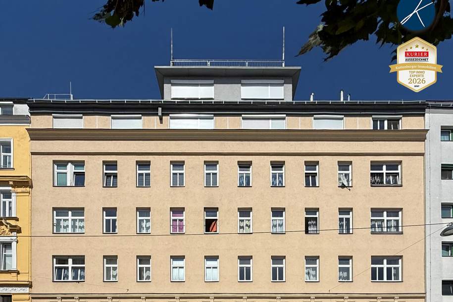 3,7% Rendite! Anleger-Zinshaus in U1-Nähe mit ausgebautem Dachgeschoß, Gewerbeobjekt-kauf, 8.600.000,€, 1020 Wien 2., Leopoldstadt