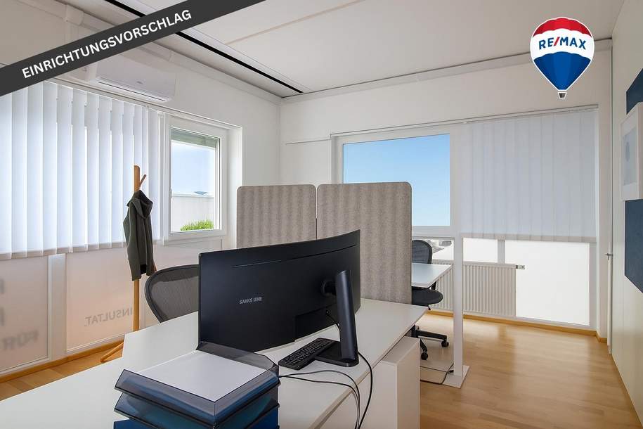 Zentral & Hochwertig: Büro, Studio oder Praxis – *klimatisiert, Gewerbeobjekt-miete, 2.113,86,€, 4213 Freistadt